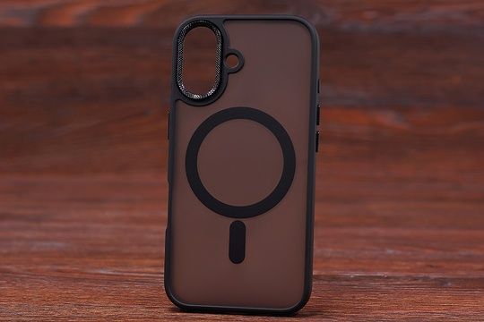 Накладка Space MagSafe Matte iPh 16 black