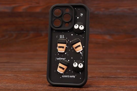 Силікон Toys Iph 12ProMax Black/coffee