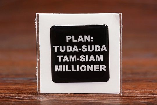 3D-стікер Plan tuda-suda