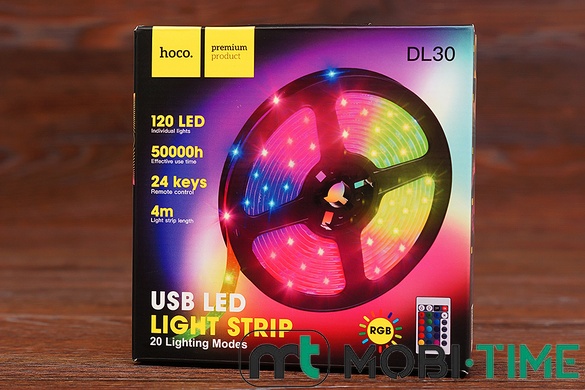 Підсвітка світлодіодна Hoco DL30 RGB 4m