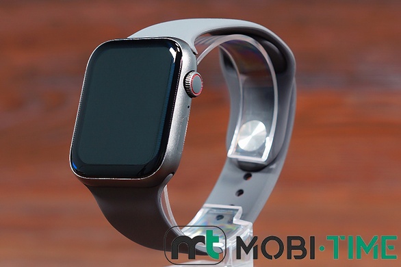 Ремінець AppleWatch резин.42/44/45/49 Dark gray (15)