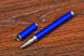 Стилус металевий з ручкою (синій) фото 3